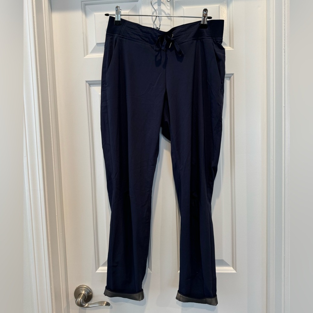 Athleta work ankle pant size 6 navy - Picture 3 of 6